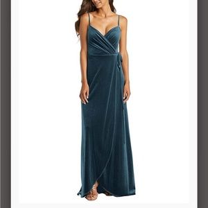 Women’s after six sz medium velvet dress